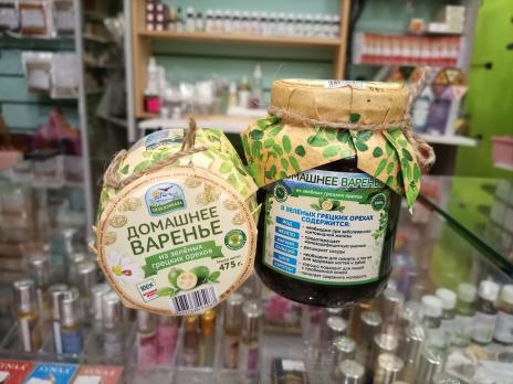 ВАРЕНЬЕ ИЗ дикогастущего грецкого ореха 475гр