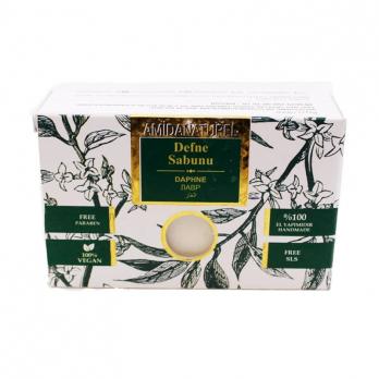 Натуральное мыло ручной работы Лавровое Amidanaturel Soap, 100 г Турция