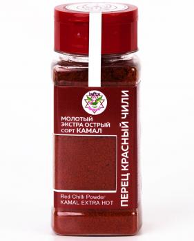 Перец красный чили молотый КАМАЛ ЭКСТРА ОСТРЫЙ (KAMAL EXTRA HOT),70 г, пл/уп-ка флип/крышка LALITA
