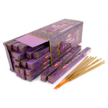 Лаванда: Lavender (Flora masala) четырехгранники благовония HEM 1 кор 8 палочек