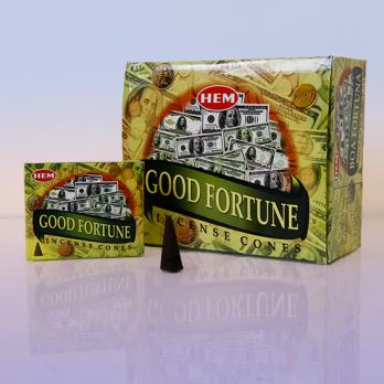 Удача: Gold Fortune БЛАГОВОНИЯ конусы HEM