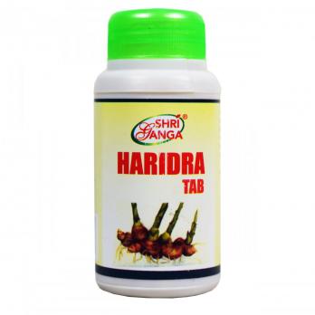 Харидра, 120 таб, Шри Ганга; Haridra Tab, 120 tabs, Shri Ganga